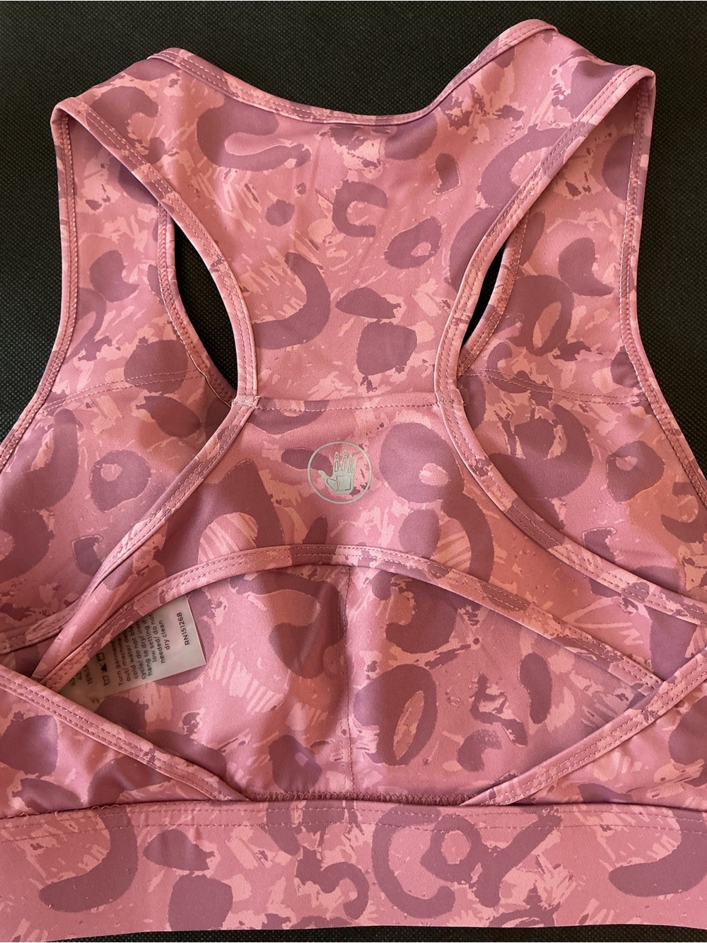 Body Glove M Pink Leopard Sports Bra High Rise Pocket Leggings Set NWT - Picture 7 of 13